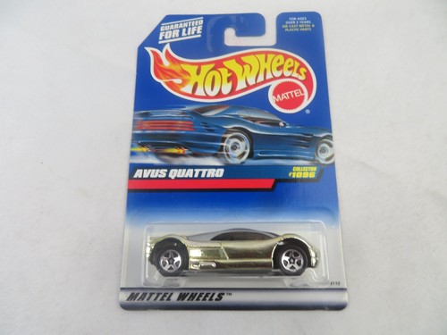 Hot wheels avus quattro - wheels, chrome