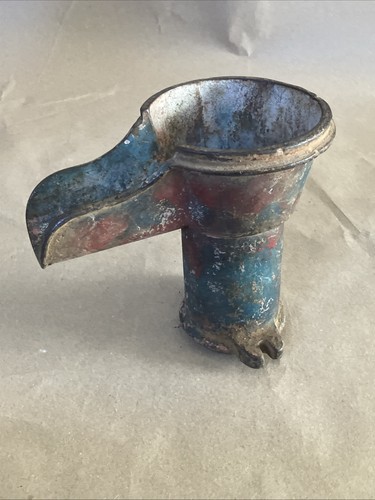 Antique cast iron hand pitcher - cast,