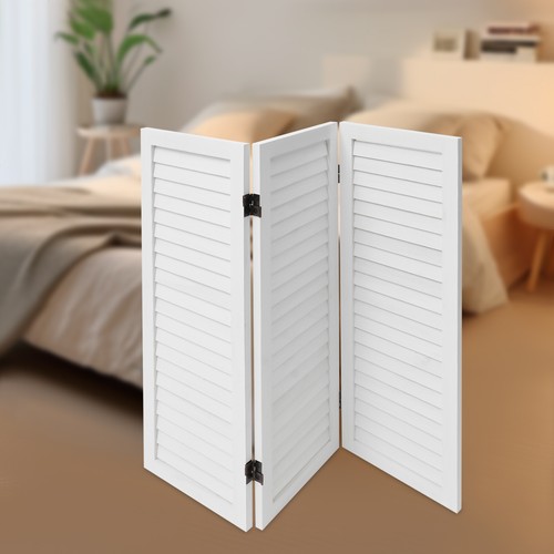 Panel folding room divider - 3-panel,