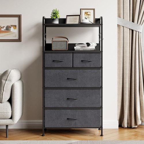Bedroom dresser drawer - dresser, 5-drawer