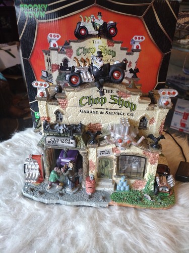 Lemax 25323 chop shop - lemax, &