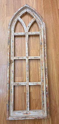 Shabby chic arch wood wall - shabby,