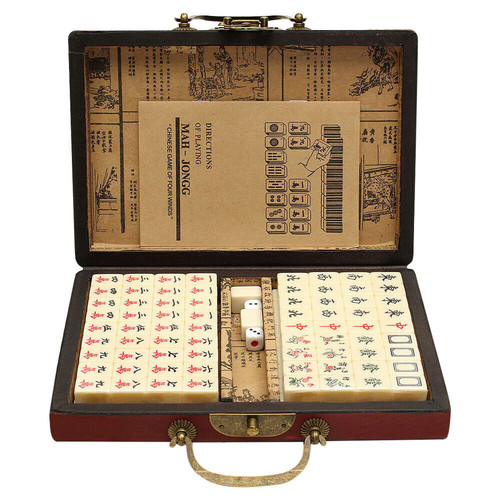 Vintage chinese mahjong set - chinese,