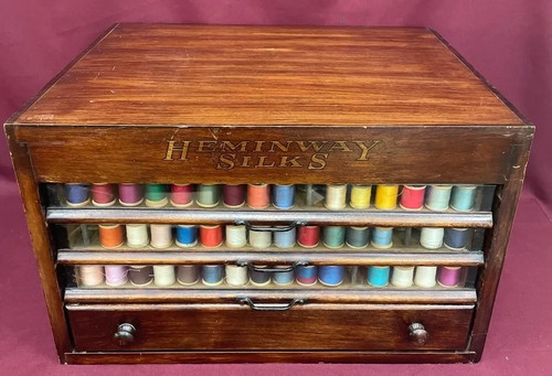 Antique heminway silks - silks, spool