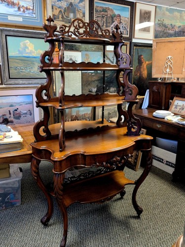 Antique rosewood victorian - rosewood,