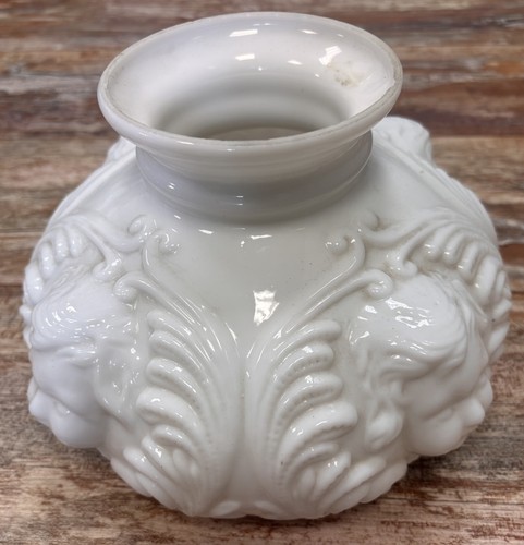 Antique milk glass - antique, lantern