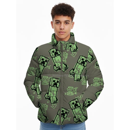 Minecraft boys puffer - boys, jacket