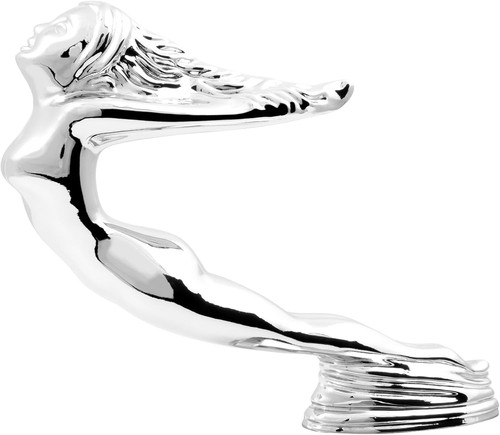 Chrome flying lady - chrome,
