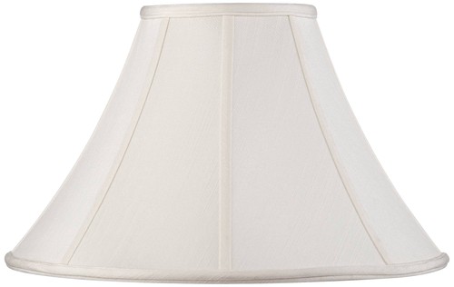 Lamp shade off white shantung - lamp,