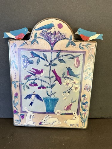 Nancy thomas plaque folk - folk, art