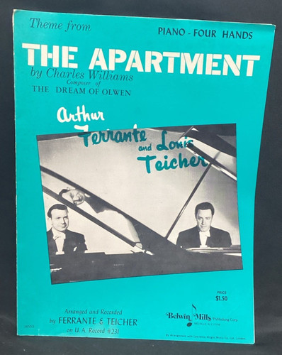 Vtg sheet music theme from - vtg, music,