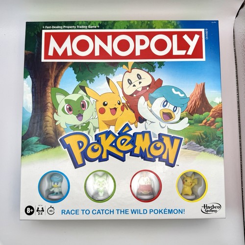 Monopoly pokemon board game - board,