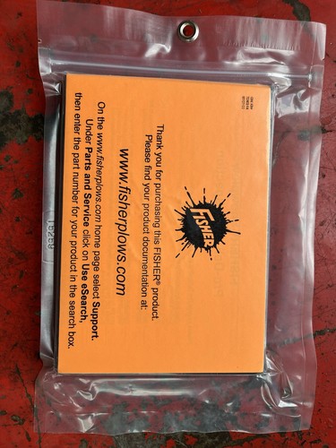 Fisher snow plow minute - -,