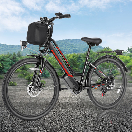 Electric bike low step - electric, 26''low-step