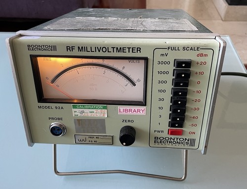 Boonton millivolt meter - boonton,