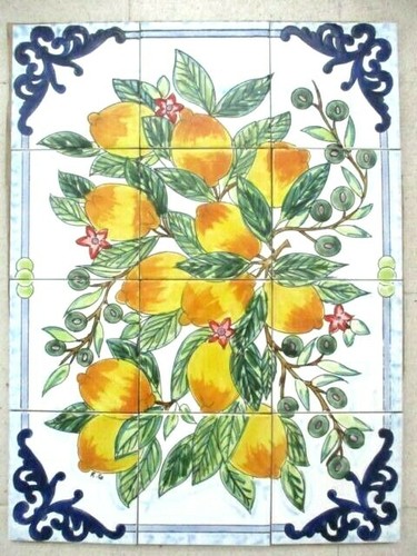 Ceramic tile art mosaic - tile,