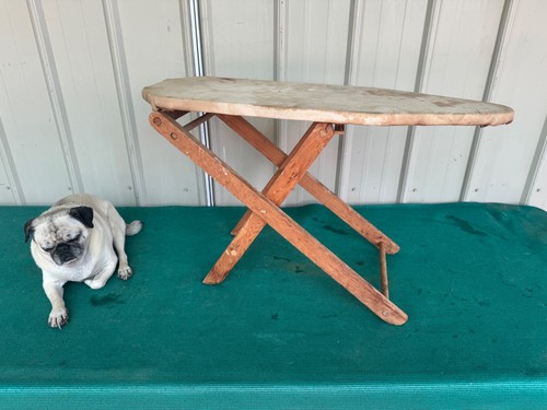 Vintage antique ironing board - antique,