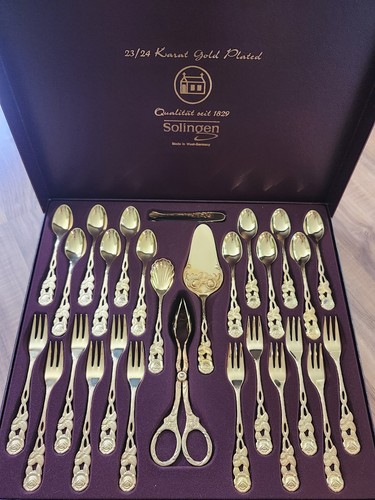 Solingen 24k gold plated - 23/24k,