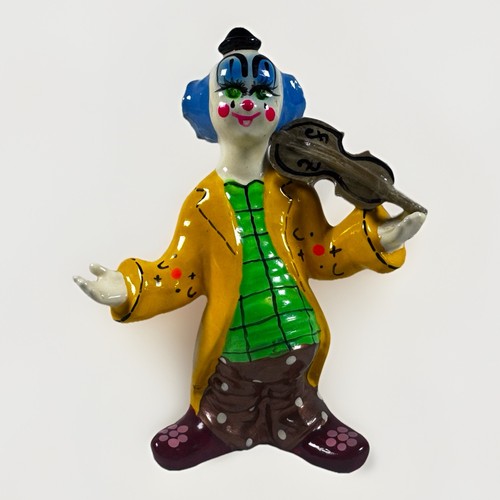 Vintage mexican clown - mexican, violin