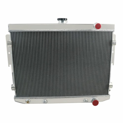 Rows aluminum radiator dodge - aluminum,