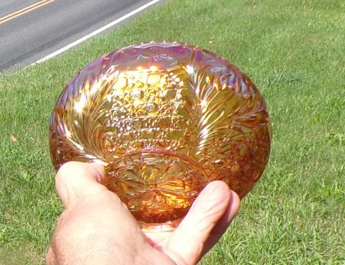 Glass marigold carnival - u.s.glass,