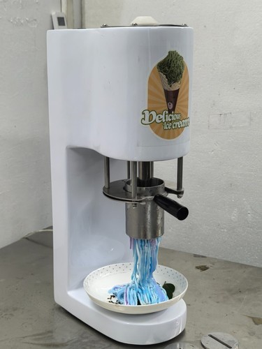 Commercial spaghetti ice cream - ice,