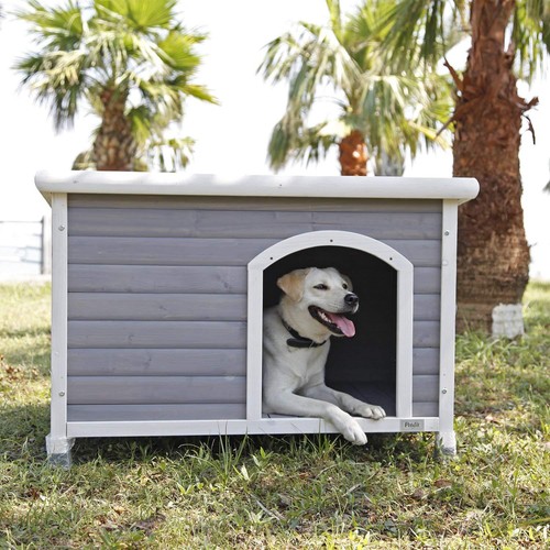 Outdoor dog house cubby - dog, pen