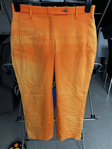 Womens versace orange silk - orange,