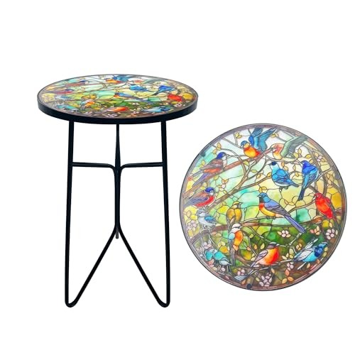 Outdoor side tea - side, glass