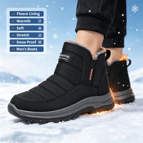 Winter snow boots - snow, men's