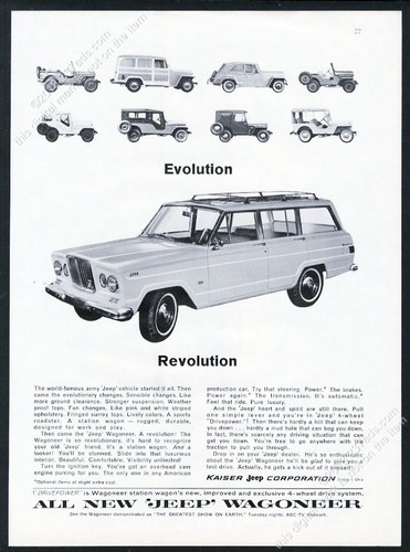 1964 jeep wagoneer cj2a - jeep,