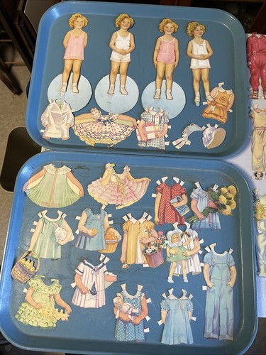 Vintage shirley temple paper - vintage,
