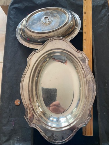 Silver plate copper - silver, on