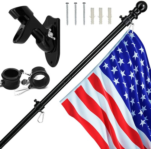 For house porch - flag, pole