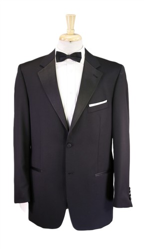 Joseph abboud black btn - abboud, 2-btn