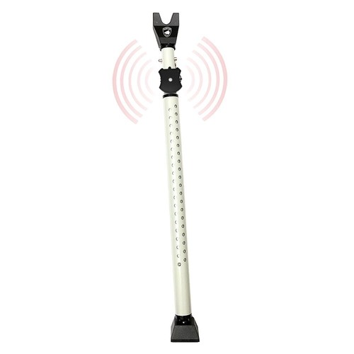 Door security bar with - security,