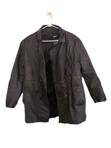 Men bermans leather - bermans, jacket