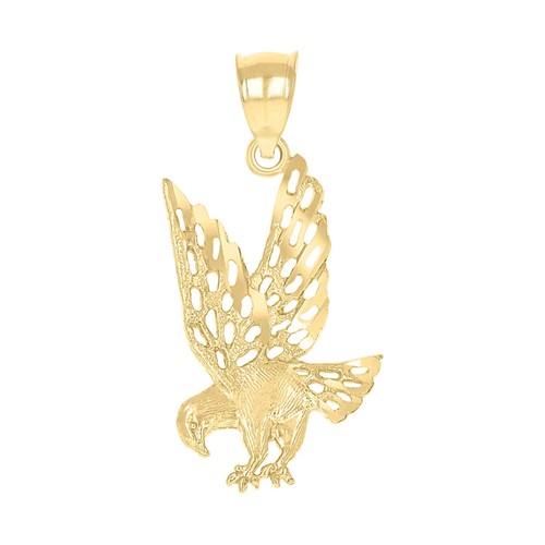 10kt yellow gold diamond cut - 10kt, diamond-cut