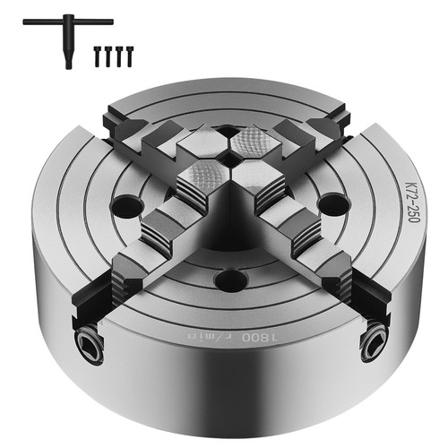 Inch jaw lathe chuck for - 10, 4-jaw