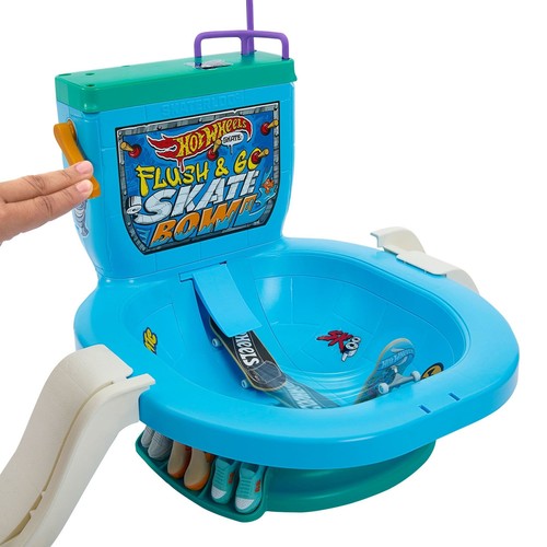 Hot wheels flush go skate - hot,