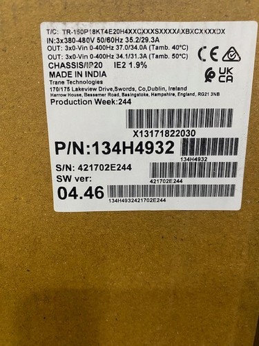 Trane danfoss 134h4932 - danfoss,