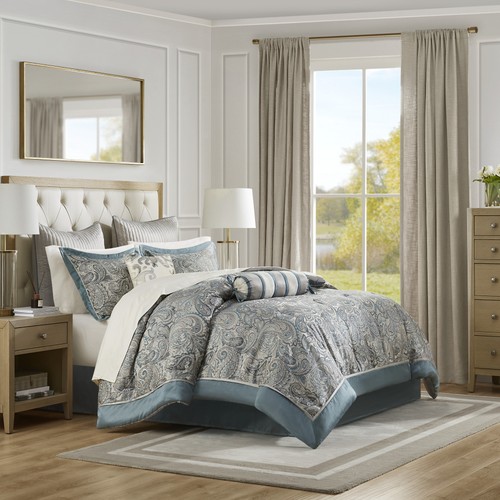 Piece comforter set with - 12,
