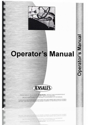 Operators manual lister 1 - operators,