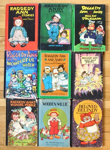 Lot raggedy ann - andy, books