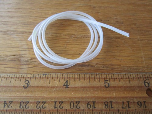 Clear fuel line hose - clear,