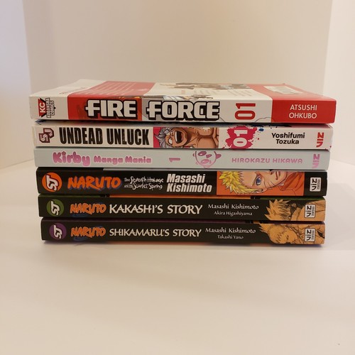 Manga lot naruto kirby - manga,