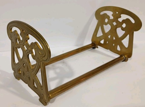 Antique brass book - antique,