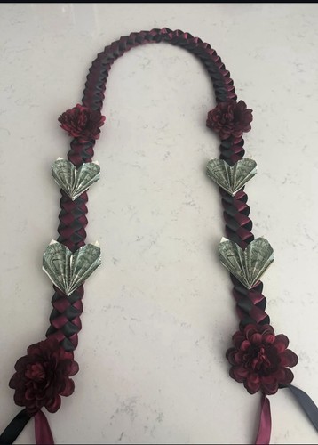 Money lei graduation - lei, (graduation