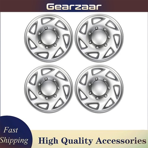 Wheel covers silver 8 hole - 16",