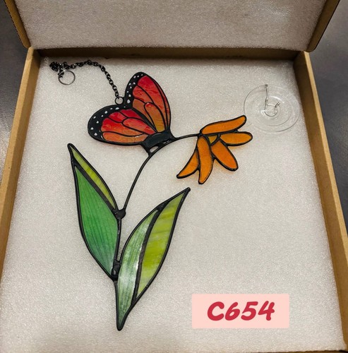 Handmade stained butterfly - handmade,